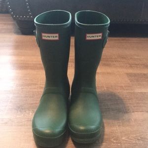 Hunter rain boots